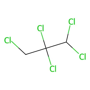 1,1,2,2,3-Pentachloropropane structure