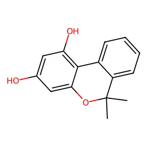 Compound C15H14O3 structure