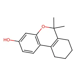 Compound C15H18O2 structure