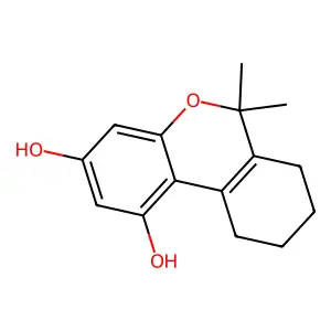 Compound C15H18O3 structure