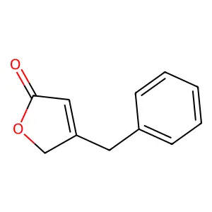 Benzylbutenolid structure