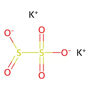 POTASSIUM METABISULFITE structure