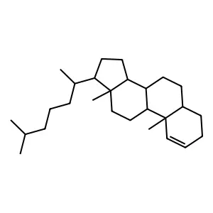 10,13-dimethyl-17-(6-methylheptan-2-yl)-4,5,6,7,8,9,11,12,14,15,16,17-dodecahydro-3H-cyclopenta[a]phenanthrene structure