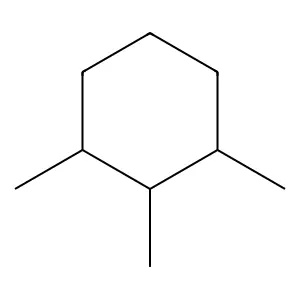 1,2,3-TRIMETHYLCYCLOHEXANE structure