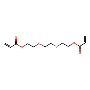 TRIETHYLENE GLYCOL DIACRYLATE structure