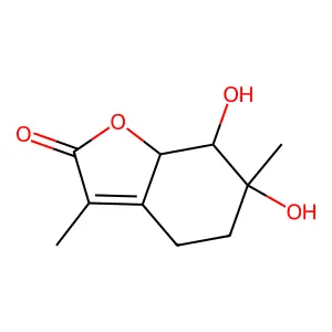 1,2-Dihydroxymint lactone structure