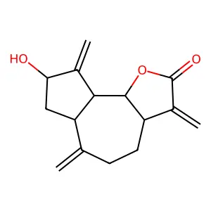 Zaluzanin C structure