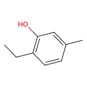 2-Ethyl-5-methylphenol structure