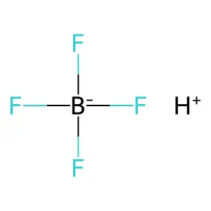 Tetrafluoroboric acid structure