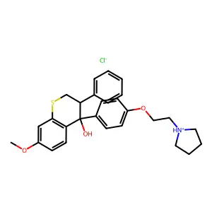Compound C28H32ClNO3S structure