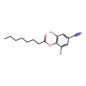 Bromoxynil octanoate structure