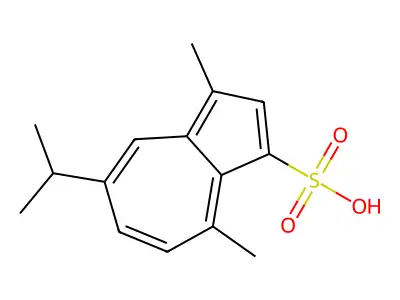 Gualenic acid structure