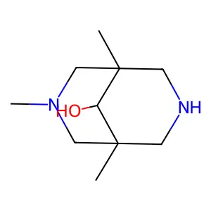 1,3,5-Trimethyl-3,7-diazabicyclo[3.3.1]nonan-9-ol structure