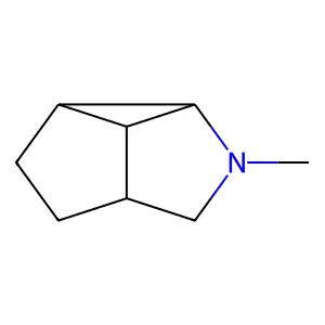 Compound C8H13N structure