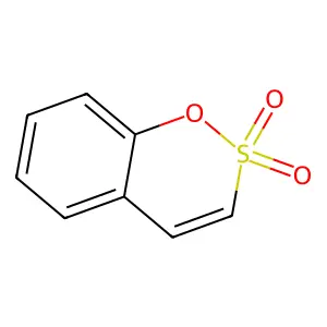 1,2-benzoxathiine 2,2-dioxide structure