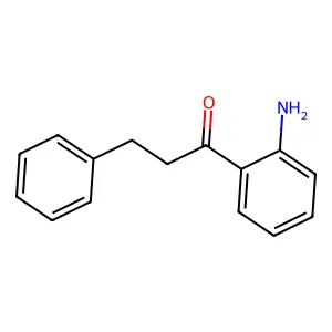 1-(2-aminophenyl)-3-phenylpropan-1-one structure