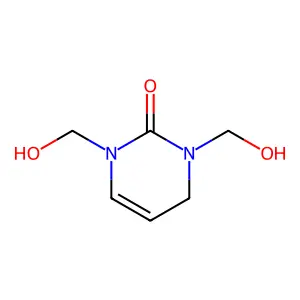 1,3-bis(hydroxymethyl)-4H-pyrimidin-2-one structure
