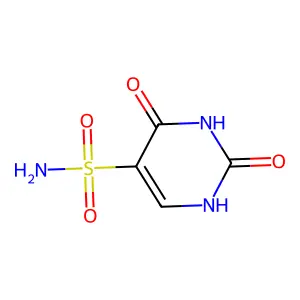 Compound C4H5N3O4S structure