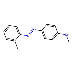 N-Methyl-p-(o-tolylazo)aniline structure