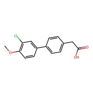 Compound C15H13ClO3 structure