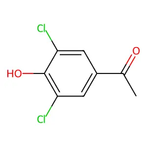 1-(3,5-dichloro-4-hydroxyphenyl)ethanone structure