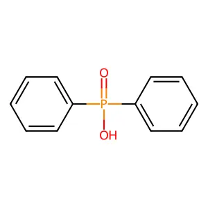 Diphenylphosphinic acid structure