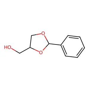 (2-phenyl-1,3-dioxolan-4-yl)methanol structure