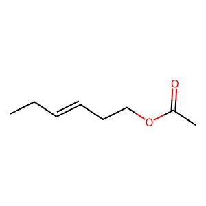 Hex-3-enyl acetate structure