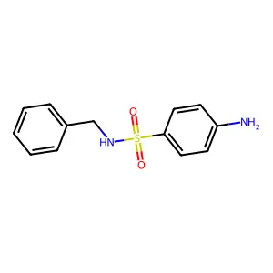 4-amino-N-benzylbenzene-1-sulfonamide structure