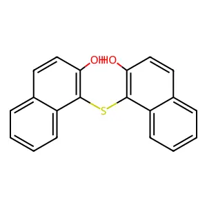 1,1'-Thiobis(2-naphthol) structure