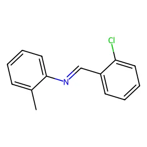 1-(2-chlorophenyl)-N-(2-methylphenyl)methanimine structure