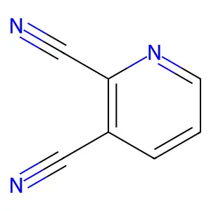 pyridine-2,3-dicarbonitrile structure
