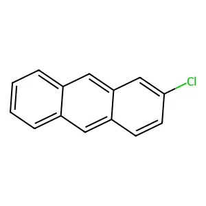 2-Chloroanthracene structure
