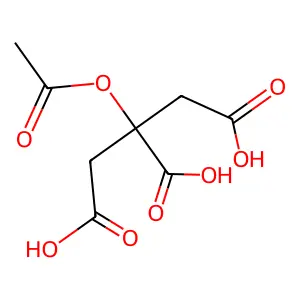 CITRIC ACID ACETATE structure