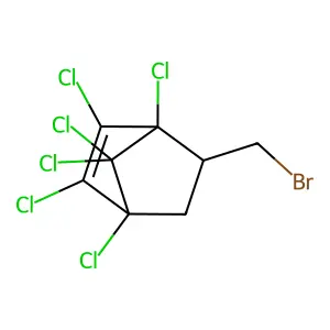 Bromocyclen structure