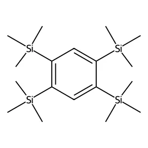 1,2,4,5-Tetrakis(trimethylsilyl)benzene structure