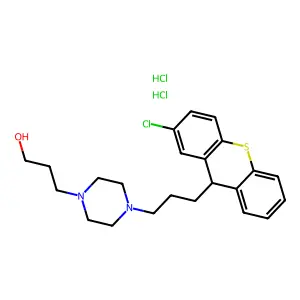 Compound C23H31Cl3N2OS structure
