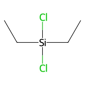 Dichlorodiethylsilane structure