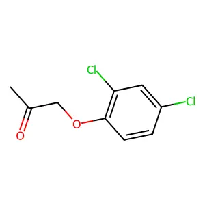 1-(2,4-dichlorophenoxy)propan-2-one structure