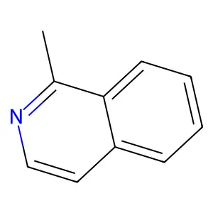 Compound C10H9N structure