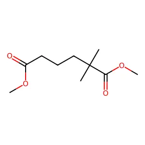 DIMETHYL 2,2-DIMETHYLHEXANEDIOATE structure