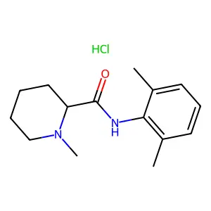 Mepivacaine hydrochloride structure