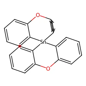 10,10'-Spirobiphenoxastannin structure
