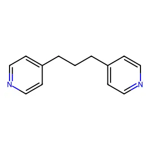 1,3-Bis(4-pyridyl)propane structure