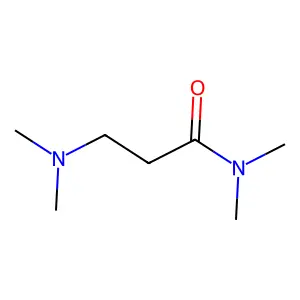 3-(dimethylamino)-N,N-dimethylpropanamide structure