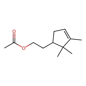 alpha-Campholene acetate structure