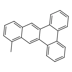 BENZO(b)TRIPHENYLENE, 10-METHYL- structure