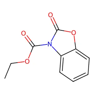 ethyl 2-oxo-1,3-benzoxazole-3-carboxylate structure