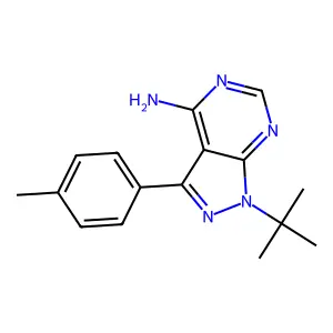 Compound C16H19N5 structure