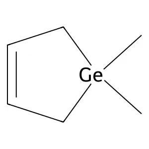 1,1-Dimethylgermacyclopent-3-ene structure